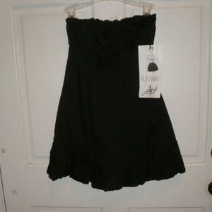 NEW JACK BB DAKOTA Runway BLACK PROM DRESS  sz S